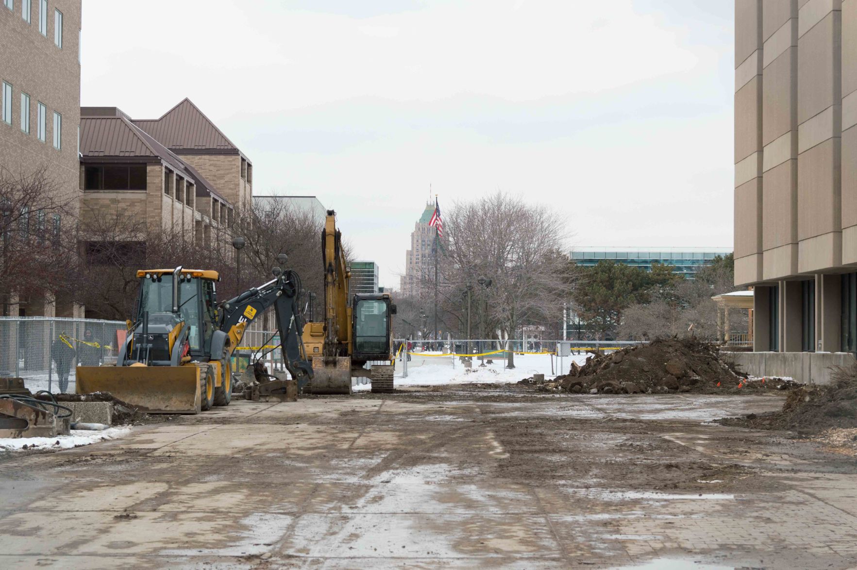 Gullen Mall construction